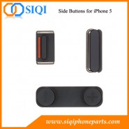 Botones laterales para iphone 5, interruptor silencioso de iphone 5, interruptor lateral para iphone 5, teclas laterales de iphone, para reemplazar el botón lateral de iphone