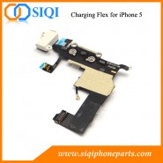 Para la base de carga Apple iphone 5s, conector dock flex para iphone, cable flexible de audio para auriculares, puerto de carga para iPhone, conector de carga para iPhone