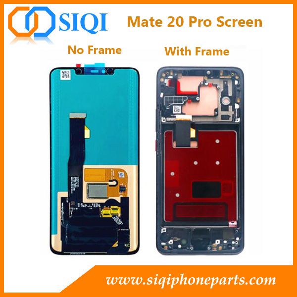 السنونو العديد من امام  Original AMOLED Huawei Mate 20 Pro Screen With and Without Frame Optional